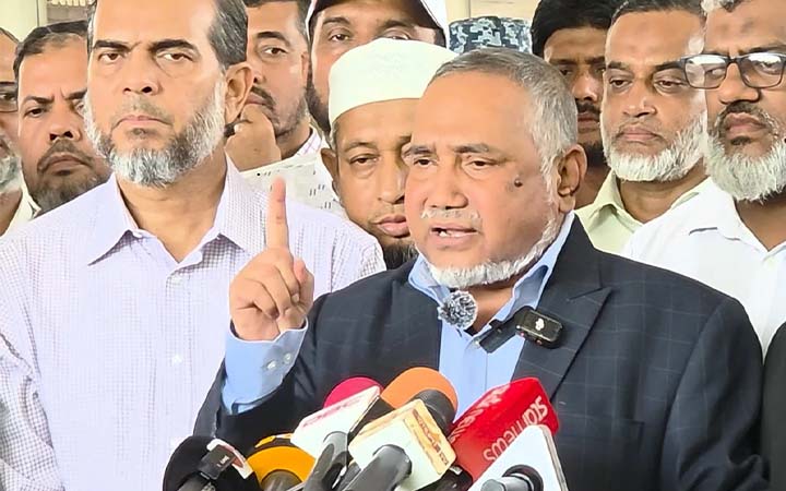 যুক্তরাষ্ট্র থেকে ফিরে যে বার্তা দিলেন জামায়াত নেতা ডা. তাহের