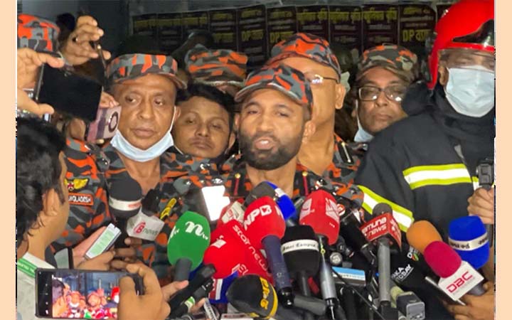 লাশের ডিএনএ পরীক্ষা ছাড়া শনাক্ত করা সম্ভব নয় : ফায়ার সার্ভিস