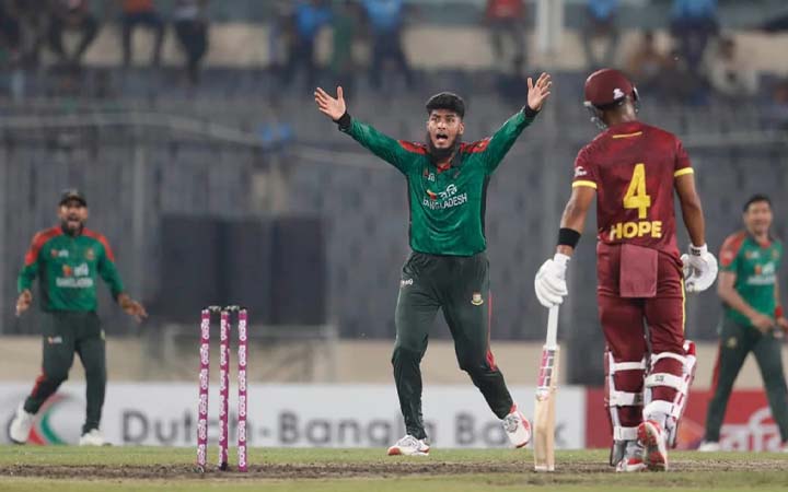 রশিদ খানকে টপকে রিশাদের বিশ্বরেকর্ড