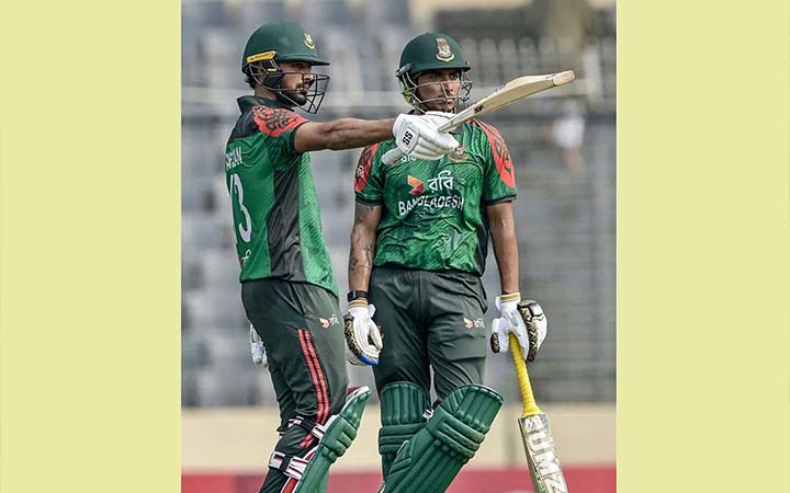 মিরপুরে উদ্বোধনী জুটিতে ১০ বছররের রেকর্ড ভাঙলেন সাইফ-সৌম্য