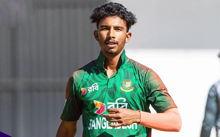 আফগানদের বিপক্ষে ইমনের ফাইফার