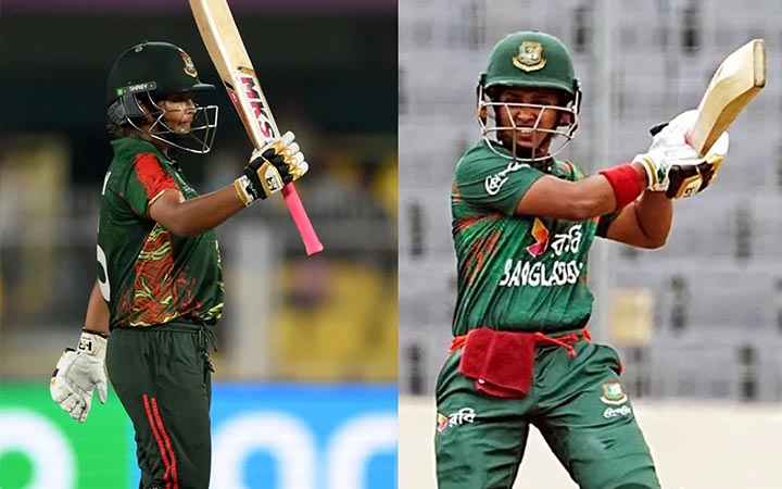 আইসিসি র‍্যাঙ্কিংয়ে সোবহানা ও ফারজানার উন্নতি