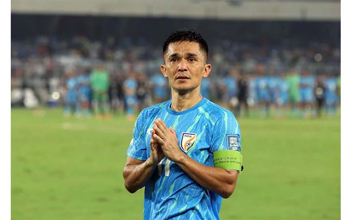 এখনই অবসরে যাচ্ছেন না সুনীল ছেত্রী