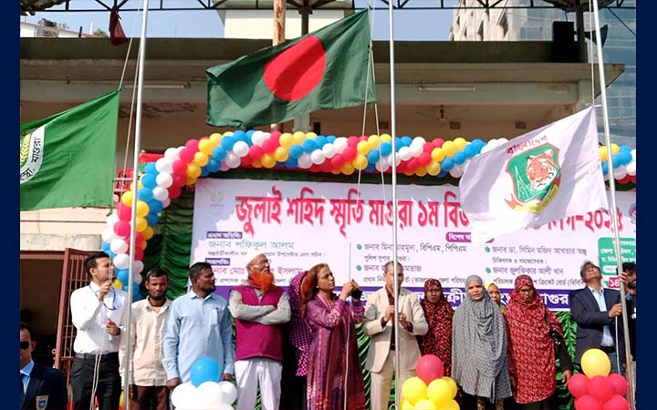 মাগুরায় ১৬ ক্লাবের অংশগ্রহণে জমজমাট ক্রিকেট আসর