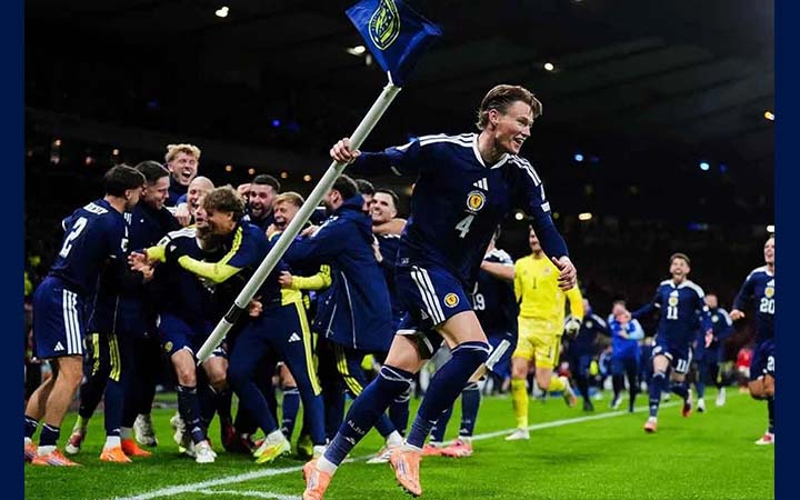 ২৮ বছর পর বিশ্বকাপের মূল মঞ্চে স্কটল্যান্ড