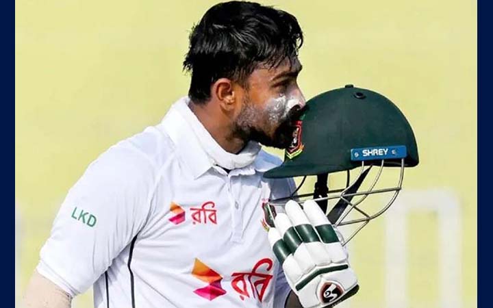 ‘শততম’ ম্যাচে শতক হাঁকালেন লিটনও