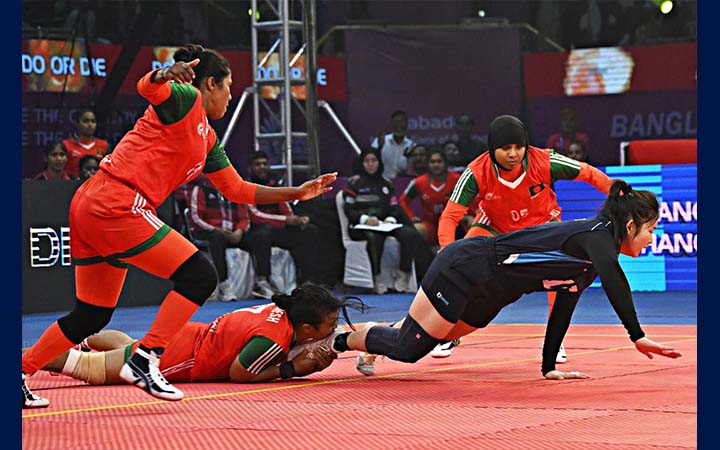 ব্রোঞ্জ পদক নিয়েই নারী কাবাডি বিশ্বকাপ শেষ বাংলাদেশের
