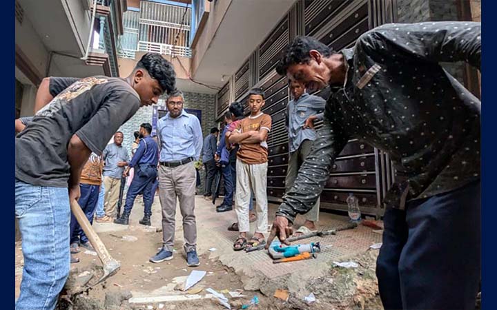 বাখরাবাদ গ্যাসের অবৈধ সংযোগ বিচ্ছিন্ন