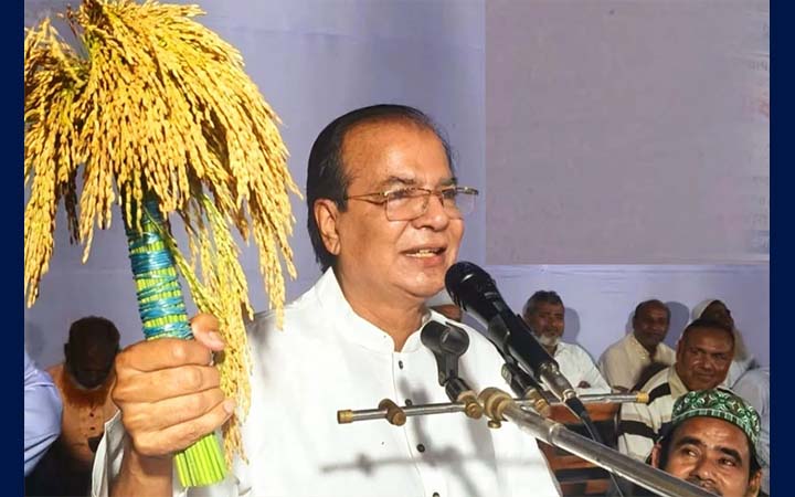 ধানের শীষে ভোট চাইলেন দুলু