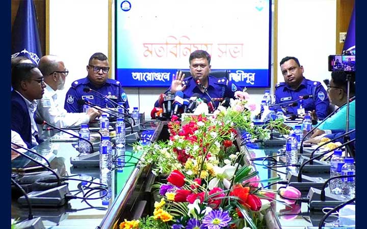 সুষ্ঠু নির্বাচনে প্রস্তুত পুলিশ: লক্ষ্মীপুরে এসপি আবু তারেক