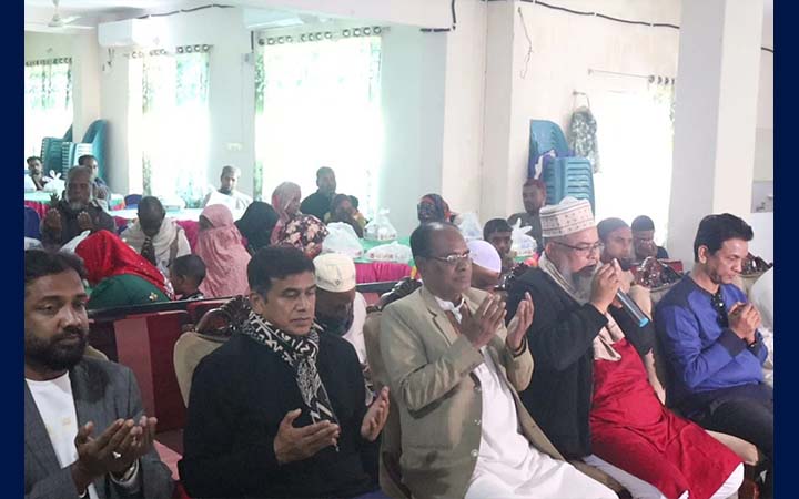 পঞ্চগড়ে খালেদা জিয়ার রোগমুক্তি ও জুলাইশহীদের জন্য দোয়া