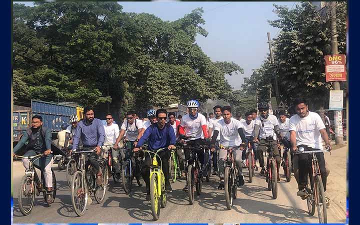 আন্তর্জাতিক স্বেচ্ছাসেবী দিবস উপলক্ষ্যে পঞ্চগড়ে সাইকেল র‍্যালি ও আলোচনা