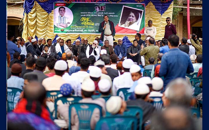 খালেদা জিয়ার সুস্থতা কামনায় গাইবান্ধায় দোয়া