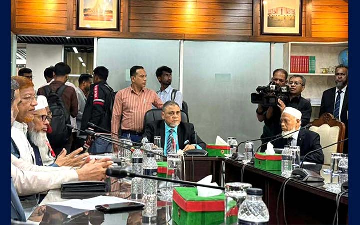 সিইসির সঙ্গে জামায়াতের বৈঠকে যে বিষয়ে আলোচনা হলো
