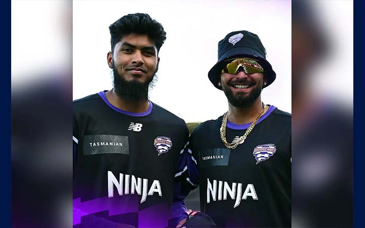 বিগ ব্যাশে রিশাদের অভিষেক, বোলিংয়ে হোবার্ট