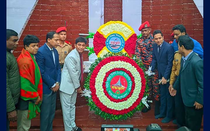 রংপুরে যথাযোগ্য মর্যাদায় মহান বিজয় দিবস উদযাপন