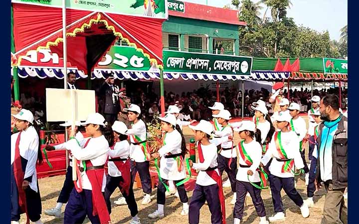 মেহেরপুরে নানা কর্মসূচিতে মহান বিজয় দিবস উদযাপিত