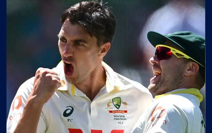 ব্রেট লির পর জনসনকে ছাড়িয়ে গেলেন কামিন্স