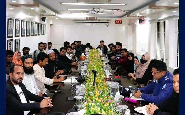 মুন্সীগঞ্জে জুলাই যোদ্ধাদের সঙ্গে পুলিশ সুপারের মতবিনিময়