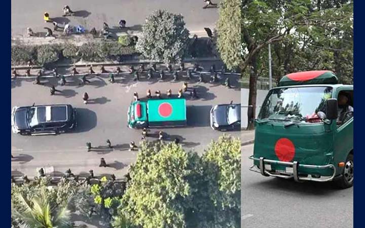 বেগম খালেদা জিয়ার মরদেহ জিয়া উদ্যানে