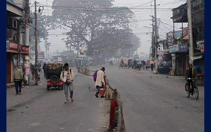 চুয়াডাঙ্গায় তাপমাত্রা নেমেছে ৮ ডিগ্রিতে