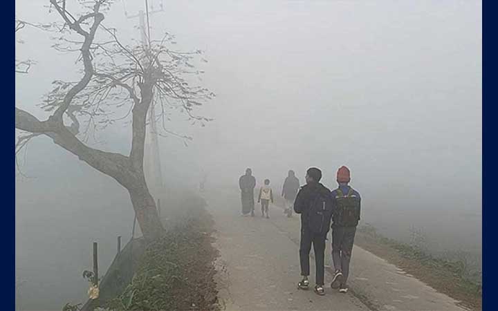 ৯ ডিগ্রিতে নামলো লালমনিরহাটের তাপমাত্রা