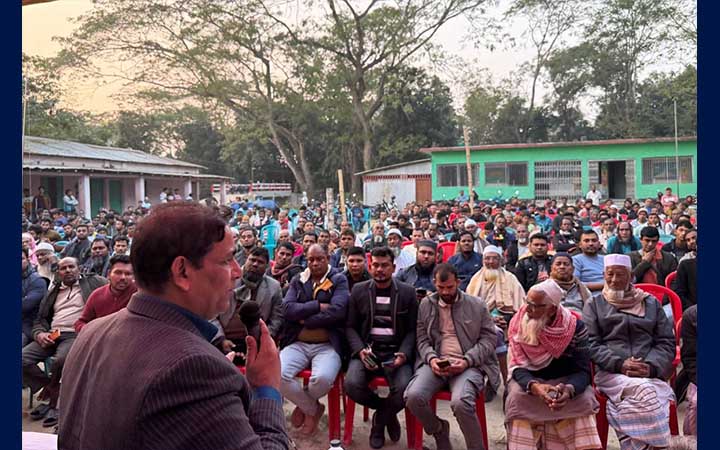 বেগম খালেদা জিয়ার আদর্শেই দেশ এগিয়ে নিতে হবে: খোকন তালুকদার