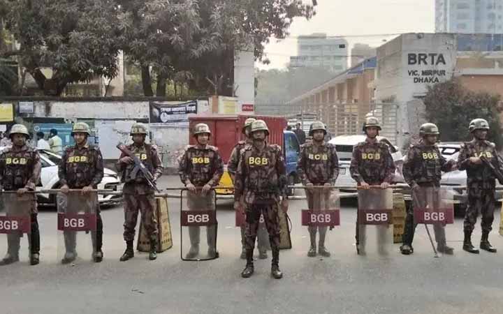 মিরপুরে জামায়াত আমিরের নির্বাচনি সমাবেশে বিজিবি মোতায়েন