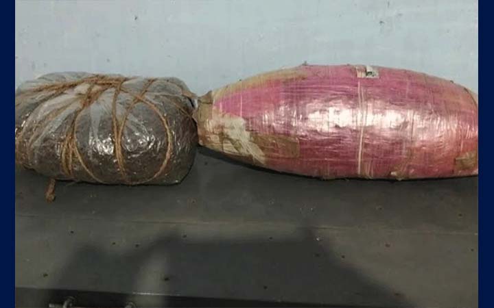 রাজারহাটে আলুর বস্তা থেকে ৯ কেজি গাঁজা উদ্ধার