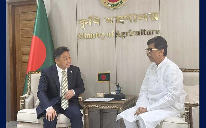 কৃষিমন্ত্রীর সঙ্গে জাতিসংঘের কৃষি ও সংস্থার প্রতিনিধি দলের সাক্ষাৎ