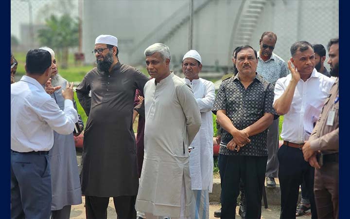 সিদ্ধিরগঞ্জে পদ্মা ও মেঘনা পেট্রোলিয়াম ডিপোতে প্রতিমন্ত্রীর আকস্মিক পরিদর্শন