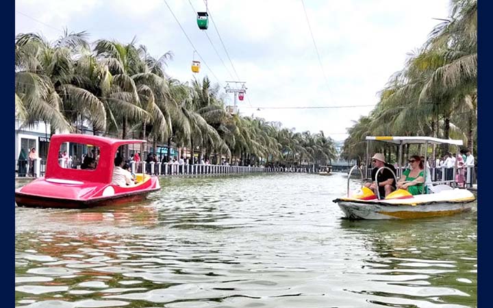 বগুড়ার বিনোদনকেন্দ্রে ভিড়, আগ্রহের কেন্দ্রে ক্যাবল কার