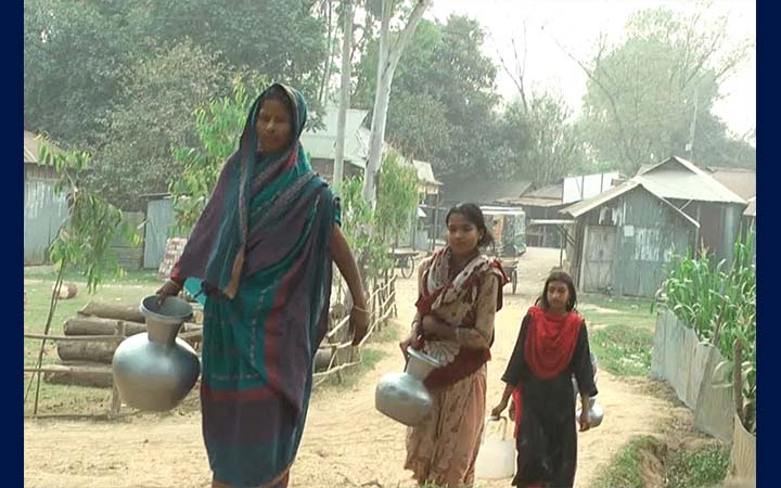গারো পাহাড়ে পানির সংকট: বাড়ছে স্বাস্থ্যঝুঁকি, ব্যাহত সেচকাজ