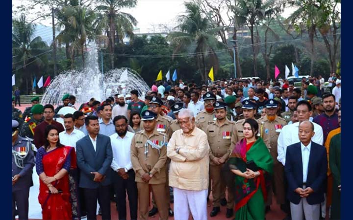 বান্দরবানে মহান স্বাধীনতা দিবস পালিত