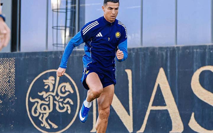 চোট সেরে অনুশীলনে রোনালদো