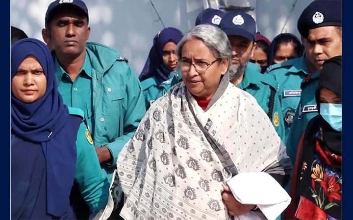 দীপু মনিকে ৩ মামলায় শ্যোন অ্যারেস্ট