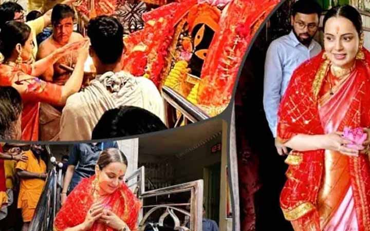 ভোটের মাঠে কঙ্গনা, পূজা দিয়ে নামছেন প্রচারণায়