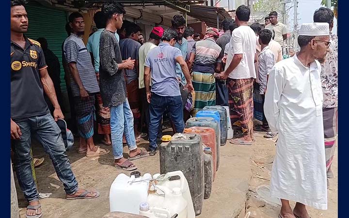 মেহেরপুরে ডিলার পর্যায়ে ডিজেল বিক্রিতে চাষিদের মাঝে স্বস্তি