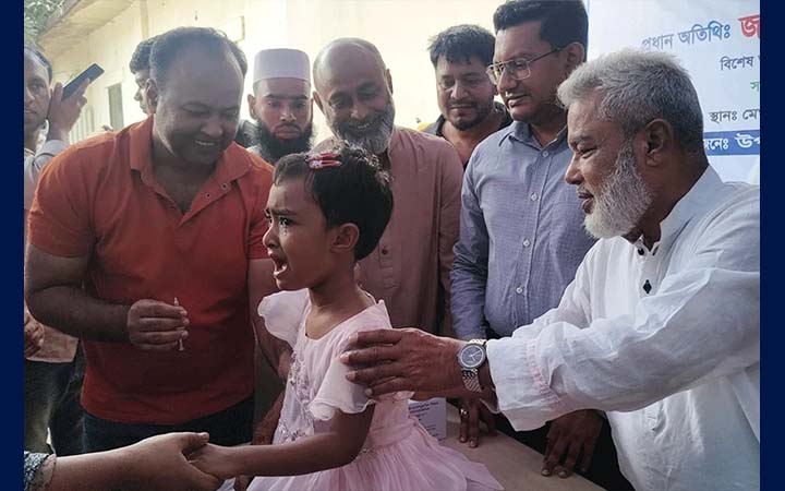 সোনারগাঁয়ে হাম-রুবেলা টিকাদান কর্মসূচির উদ্বোধন