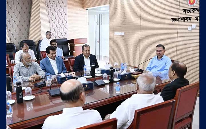 প্রধানমন্ত্রীর সঙ্গে নোয়াব সদস্যদের বৈঠক