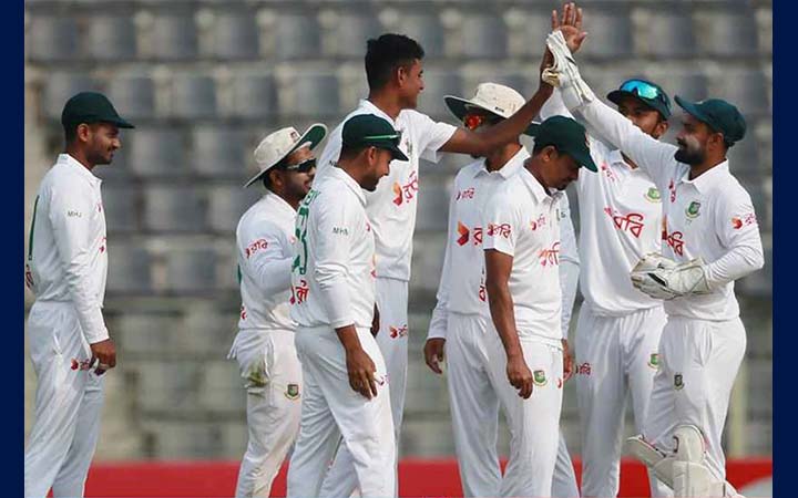 পাকিস্তানের বিপক্ষে টেস্টের দল ঘোষণা করল বাংলাদেশ