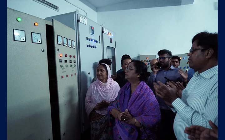 বরিশালে পানি সরবরাহের সারফেস ওয়াটার ট্রিটমেন্ট প্লান্ট চালু