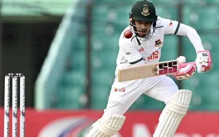 মুশফিকেই ভরসা, ৭ উইকেট হারিয়ে লাঞ্চে বাংলাদেশ