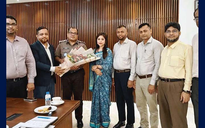 সিএমপি কমিশনারের সঙ্গে রিহ্যাব চট্টগ্রামের মতবিনিময়