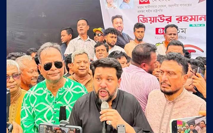 আওয়ামী লীগকে আর রাজনীতি করতে দেওয়া হবে না: হুমাম কাদের চৌধুরী