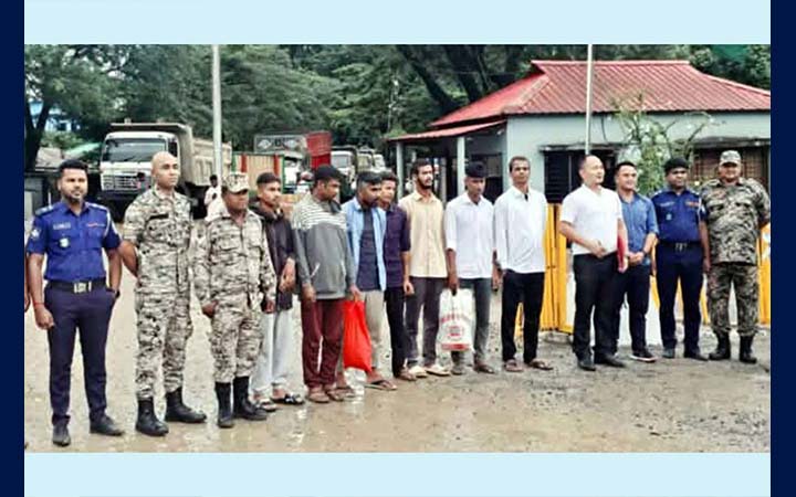 ভারতে জেল খেটে দেশে ফিরলেন ৭ বাংলাদেশি