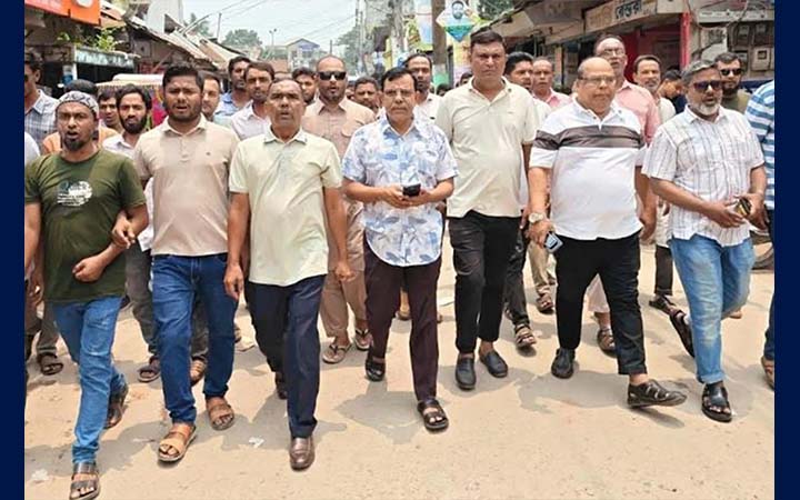 আওয়ামী লীগের ‘নৈরাজ্য’ ঠেকাতে গাইবান্ধায় বিএনপির বিক্ষোভ