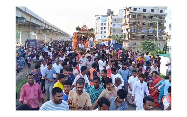 ব্রাহ্মণবাড়িয়ায় জগন্নাথ দেবের রথযাত্রা