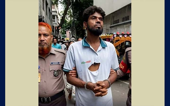 ১০০ টাকায় গরুর মাংস-ভাত বিক্রি করে ভাইরাল সেই মিজান গ্রেফতার