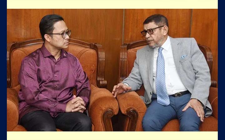 স্বাস্থ্যমন্ত্রীর সঙ্গে মালয়েশিয়ার হাইকমিশনারের সাক্ষাৎ